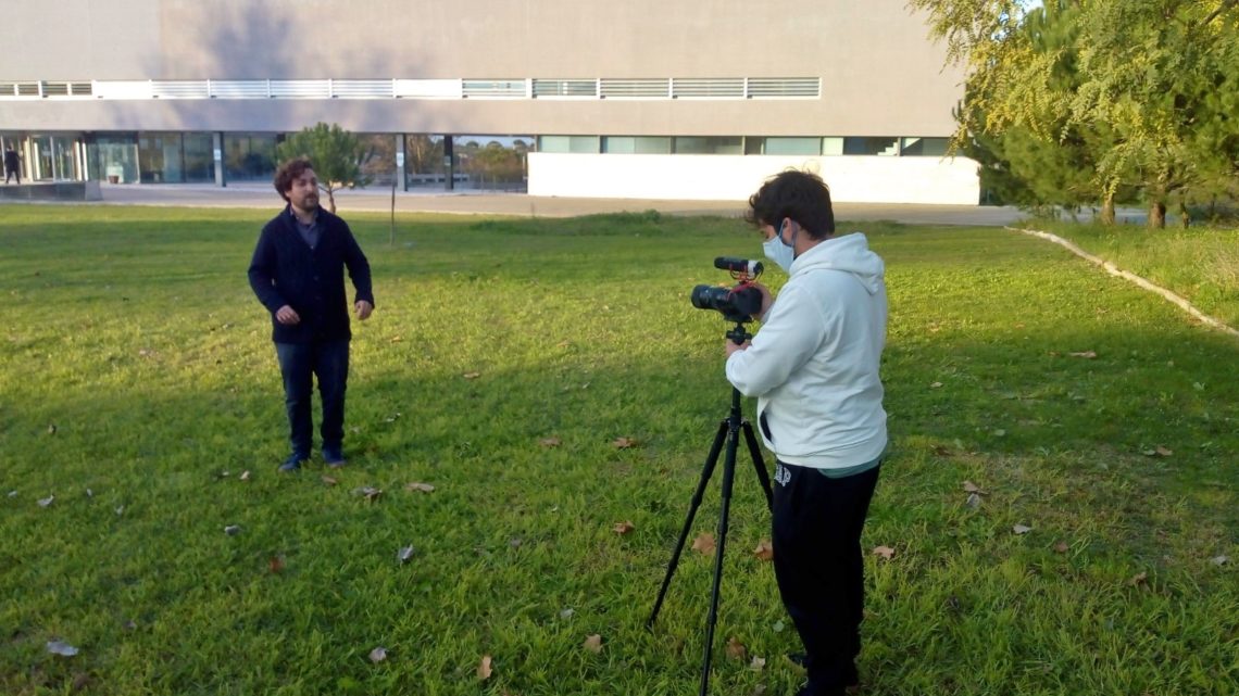 O1 Continuação da filmagem da sequência 2 na FCT/UNL